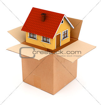Packing or unpacking a house