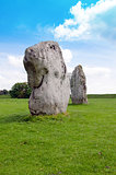 Standing stones at Avebury, England