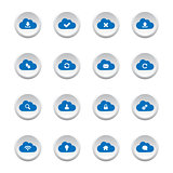 Cloud computing buttons