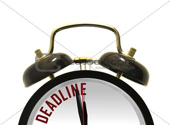 Deadline alarm clock