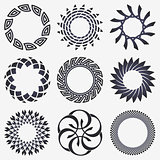 Abstract Design Elements Set
