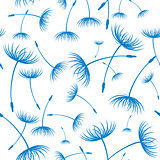 Elegant seamless dandelion pattern
