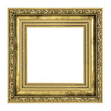golden frame with thick border 