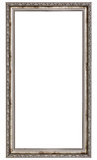 long silver frame