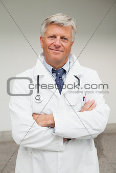 Smiling doctor
