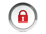 White security icon with highlight