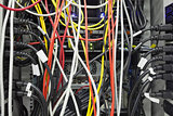 Wires of the server