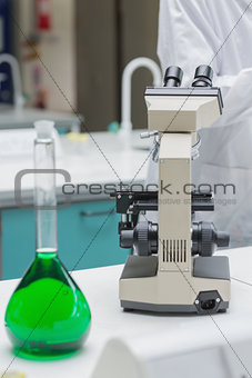 Microscope and green chemical