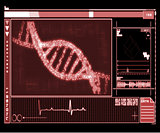 DNA Helix digital interface