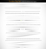 Big collection of web dividers for web applications.