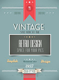 Old Style Vintage Menu of the Day background 