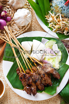 Malay dish satay