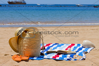 towel and sunbathing accessories