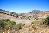 mountain landscape in Andalusia