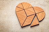 heart tangram
