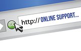 online support internet technology browser