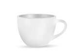 simple coffee mug concept illustration design