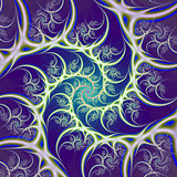 Blue and Purple Spiral