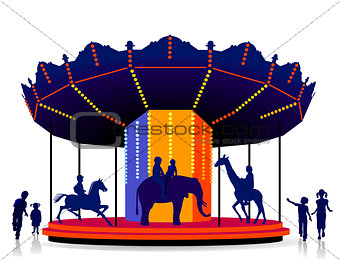 children carrousel