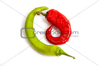 Chili peppers composition