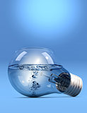 LightBulb with water
