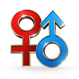gender female and male symbol