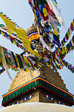 Bodhnath stupa in Kathmandu