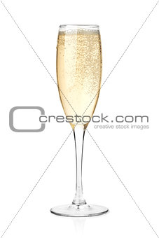 Champagne in a glass