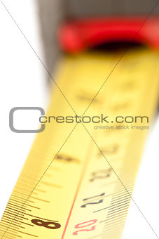 Measuring tape close up