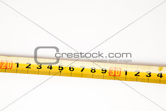Sector of measuring tape
