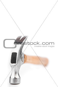 Hammer with wooden grasp