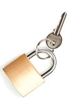 Key at lock