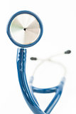 Part of the blue stethoscope