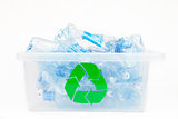 Box for recycling bottles