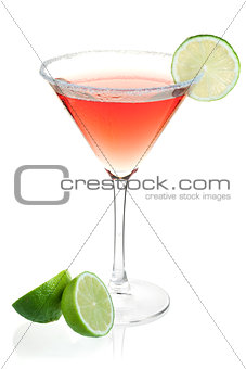 Cosmopolitan alcohol cocktail
