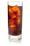 Cola in highball glass