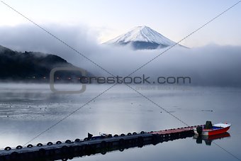 Mt. Fuji and Lake Kawaguchi