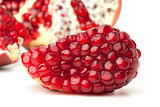 Red pomegranate fruit