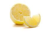 Ripe fresh lemon