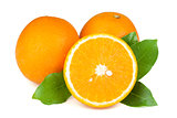 Fresh juicy oranges