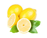 Fresh juicy lemons