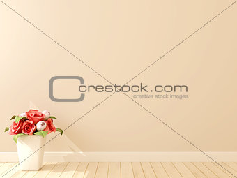 Beautiful flowers on a background