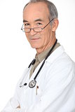 Portrait of an experienced doctor