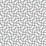 Simple geometric vector texture - entwined lines