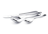 Silverware set - fork, knife, and two spoons