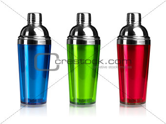 Three color shakers