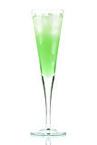 Mint Champagne alcohol cocktail