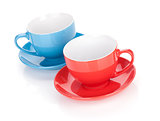 Two tea cups