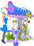    Alice and Blue Caterpillar