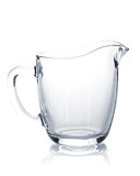 Milk glass jug